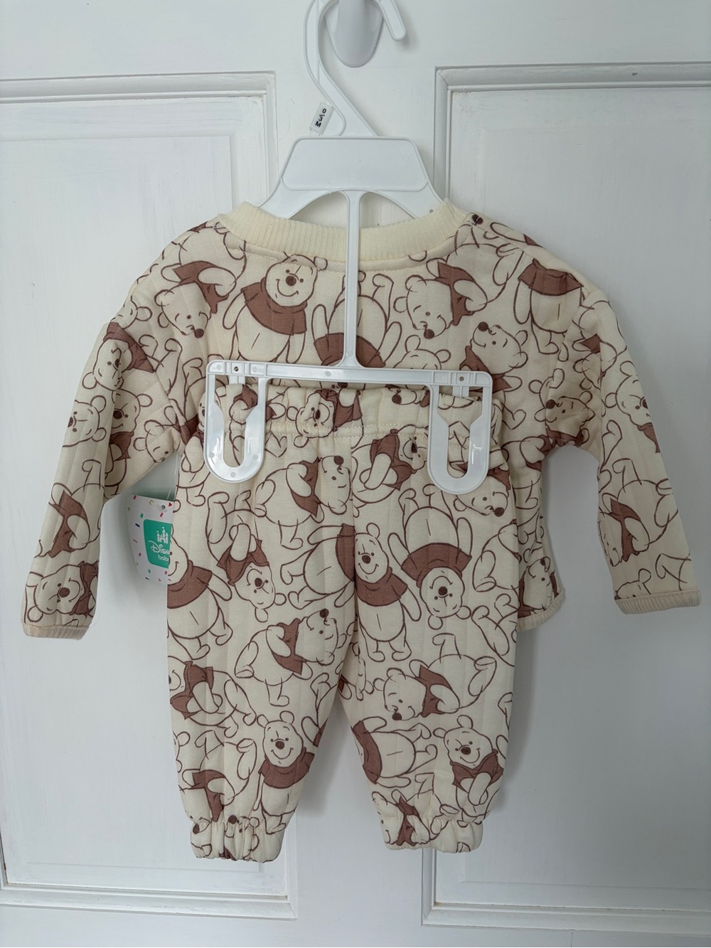 Disney Winnie the Pooh Quilted Outfit Set NWT - Picture 3 of 4